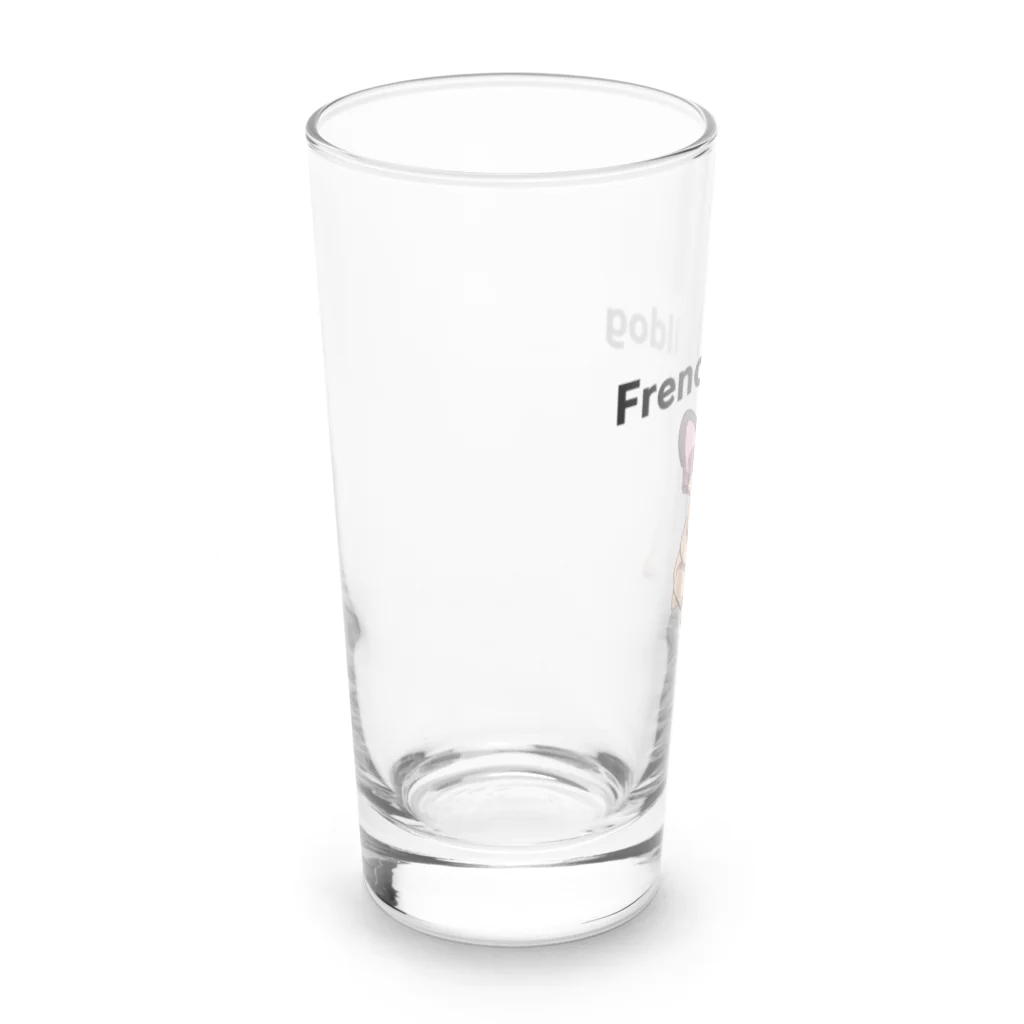 katamimi_ns_kawashimaのFrenchbulldog（フレンチブルドッグ） Long Sized Water Glass :left