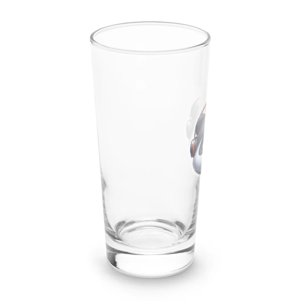 パンダマンのふくよかパンダ Long Sized Water Glass :left