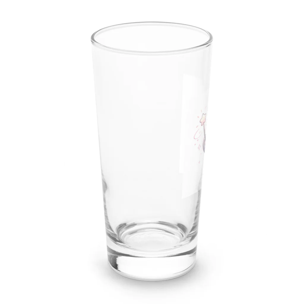 kawaiidoubututatiのパンダ×魔法 Long Sized Water Glass :left