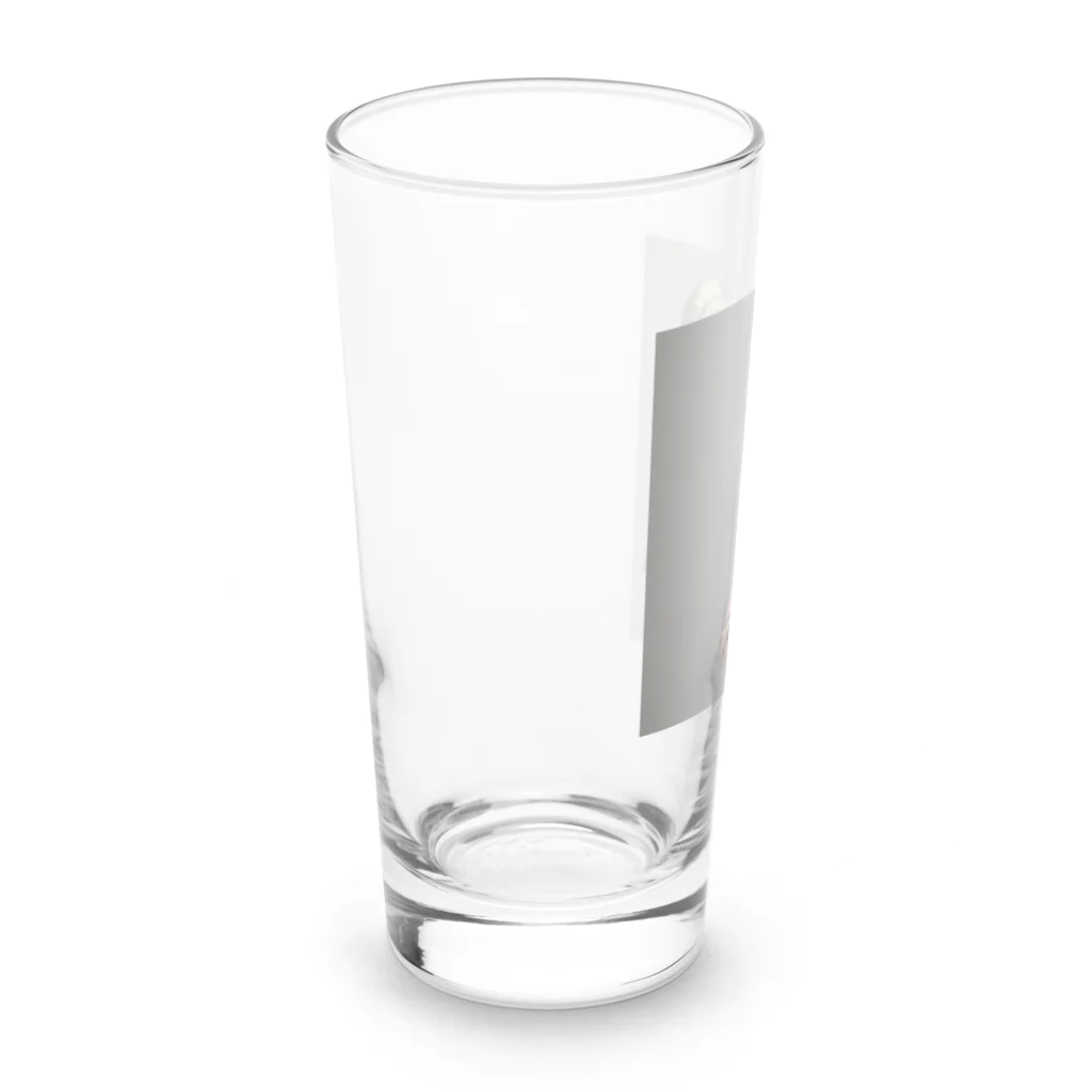 LOEVVEのマスクをした真珠の耳飾りの少女 Long Sized Water Glass :left