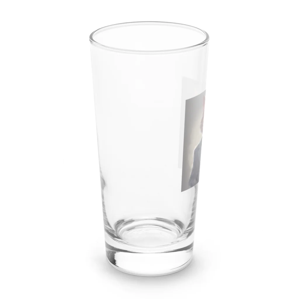 ネコ社長のネコ社長６代目 Long Sized Water Glass :left