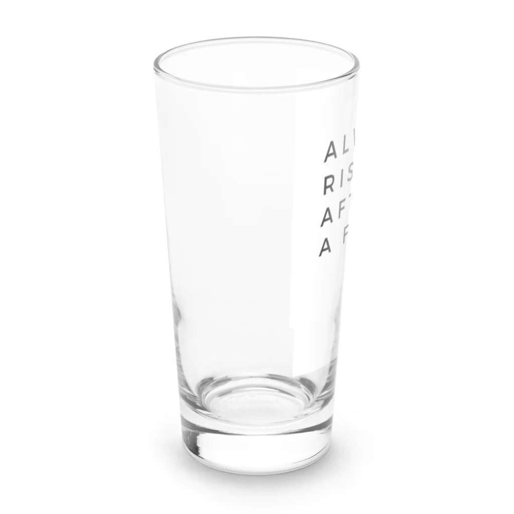 yufukumaruの七転び八起き Long Sized Water Glass :left