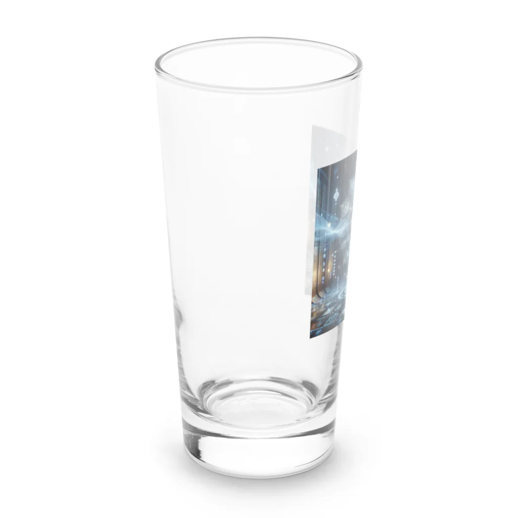 itohmaの梵字＋AI Long Sized Water Glass :left