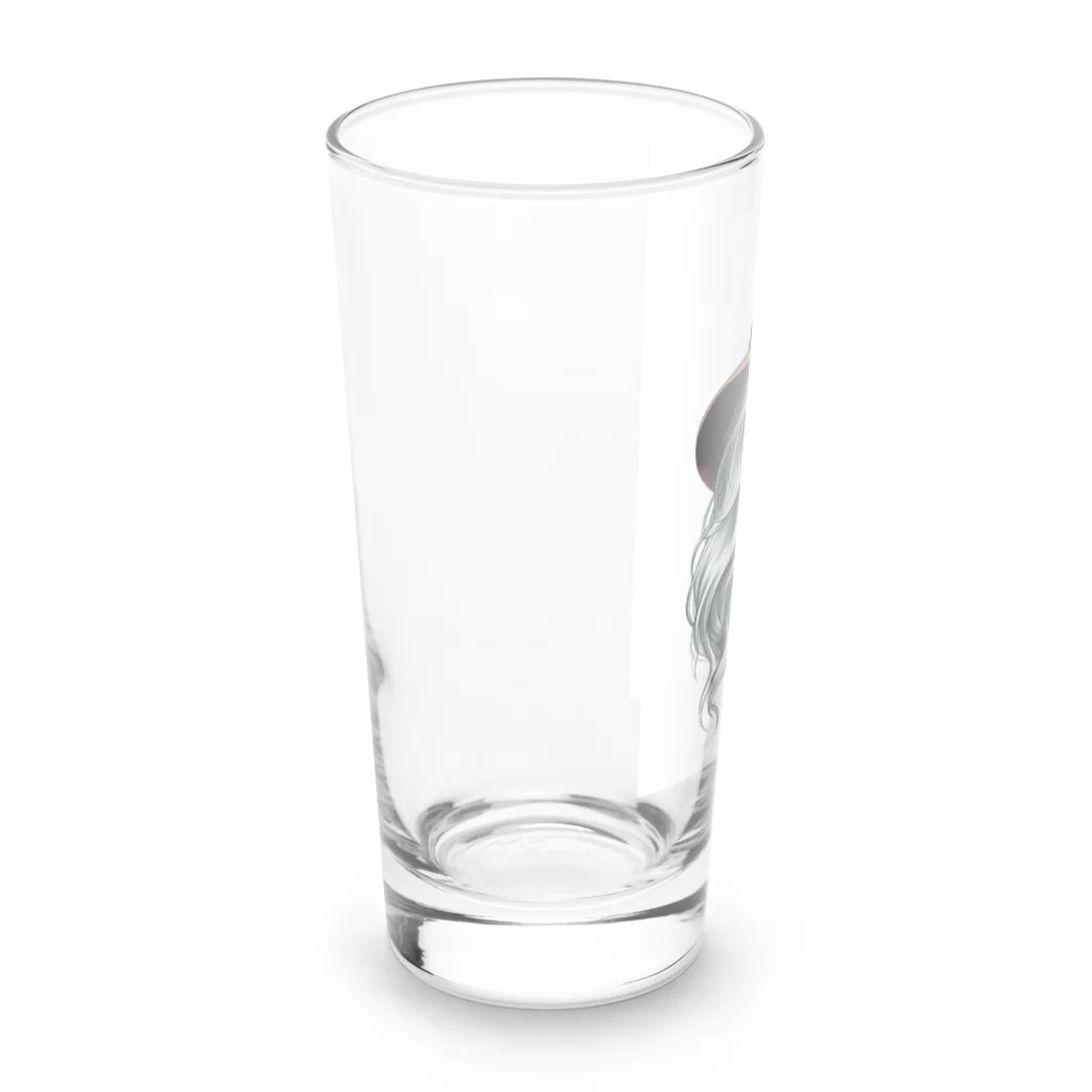 主に太ってます。のレディ2 Long Sized Water Glass :left