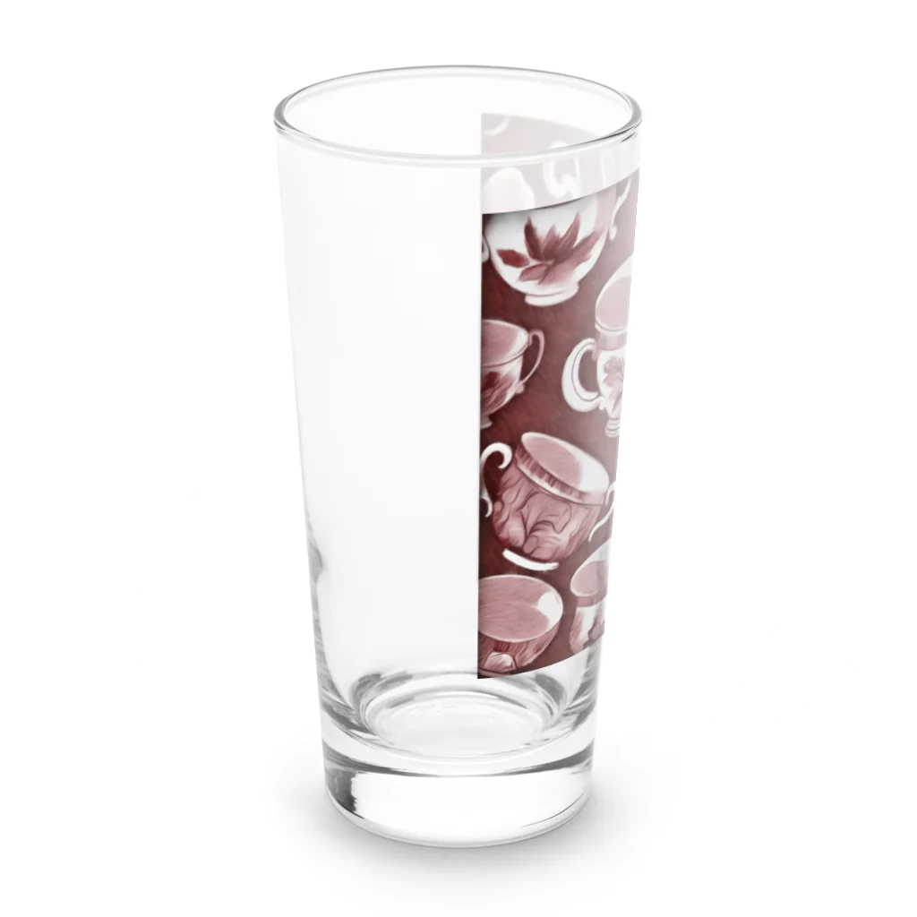 (っ◔◡◔)っ ♥ Le Petit Trésor ♥の花の詩カップ(The Flower Poetry Cup) Long Sized Water Glass :left