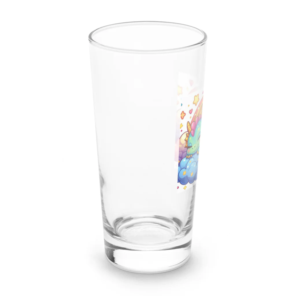 Harmony of Natureの夢見るドラゴン Long Sized Water Glass :left