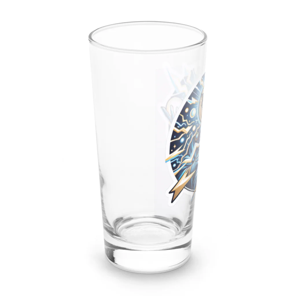 かーふくんのあがきショップの雷鳴のソラリオン Long Sized Water Glass :left