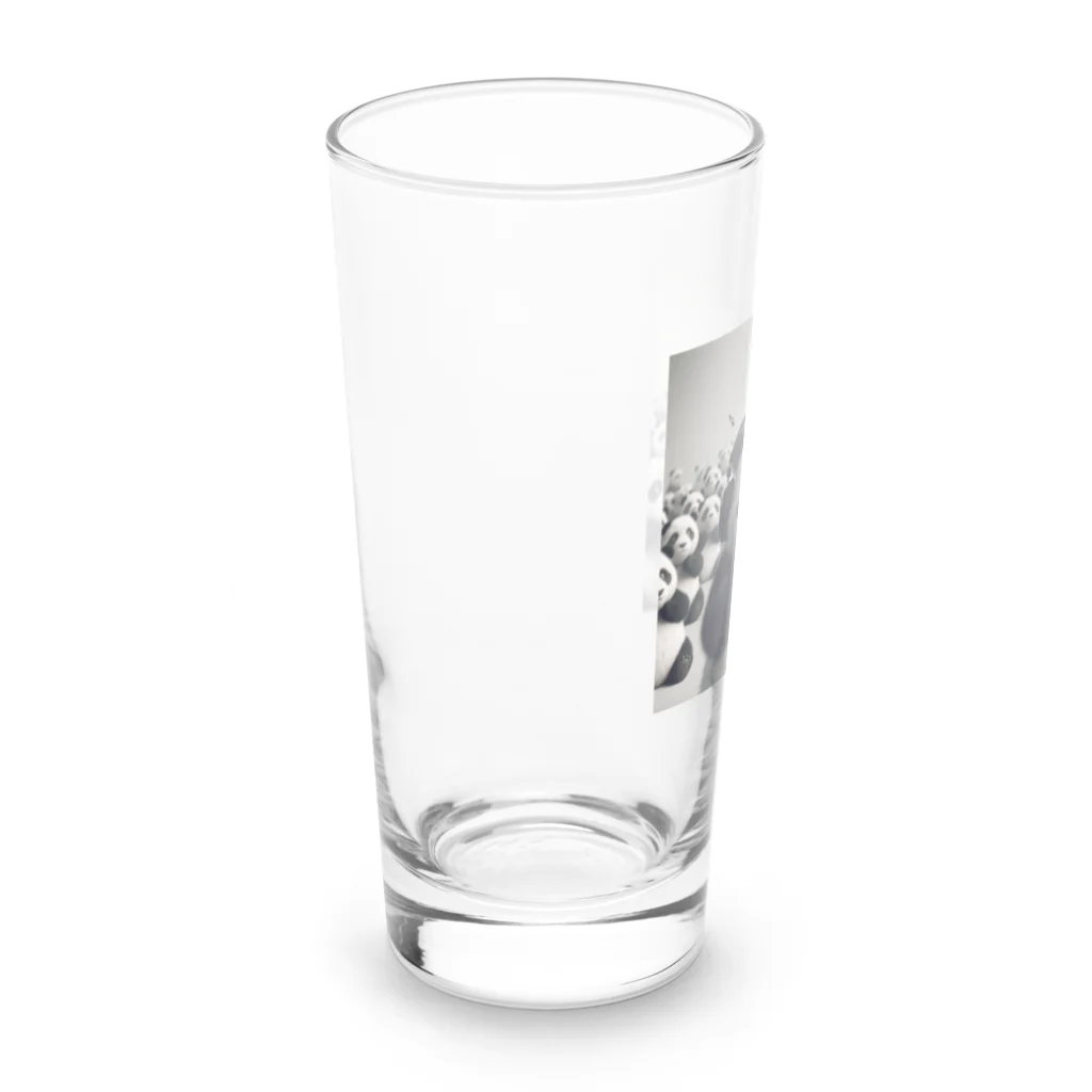 パンダマンの何聴いてるの？ Long Sized Water Glass :left