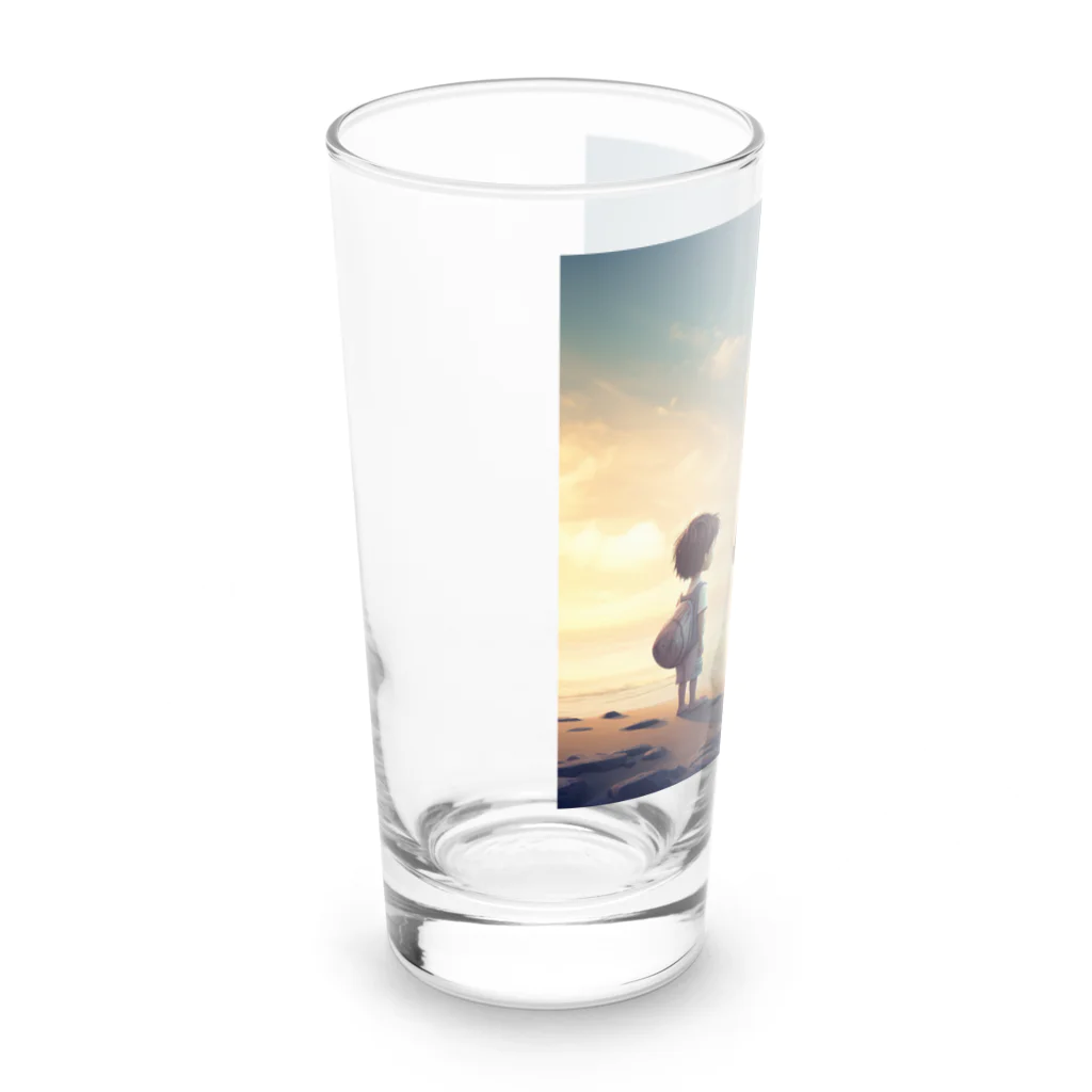 せんたんしのtomodachi Long Sized Water Glass :left