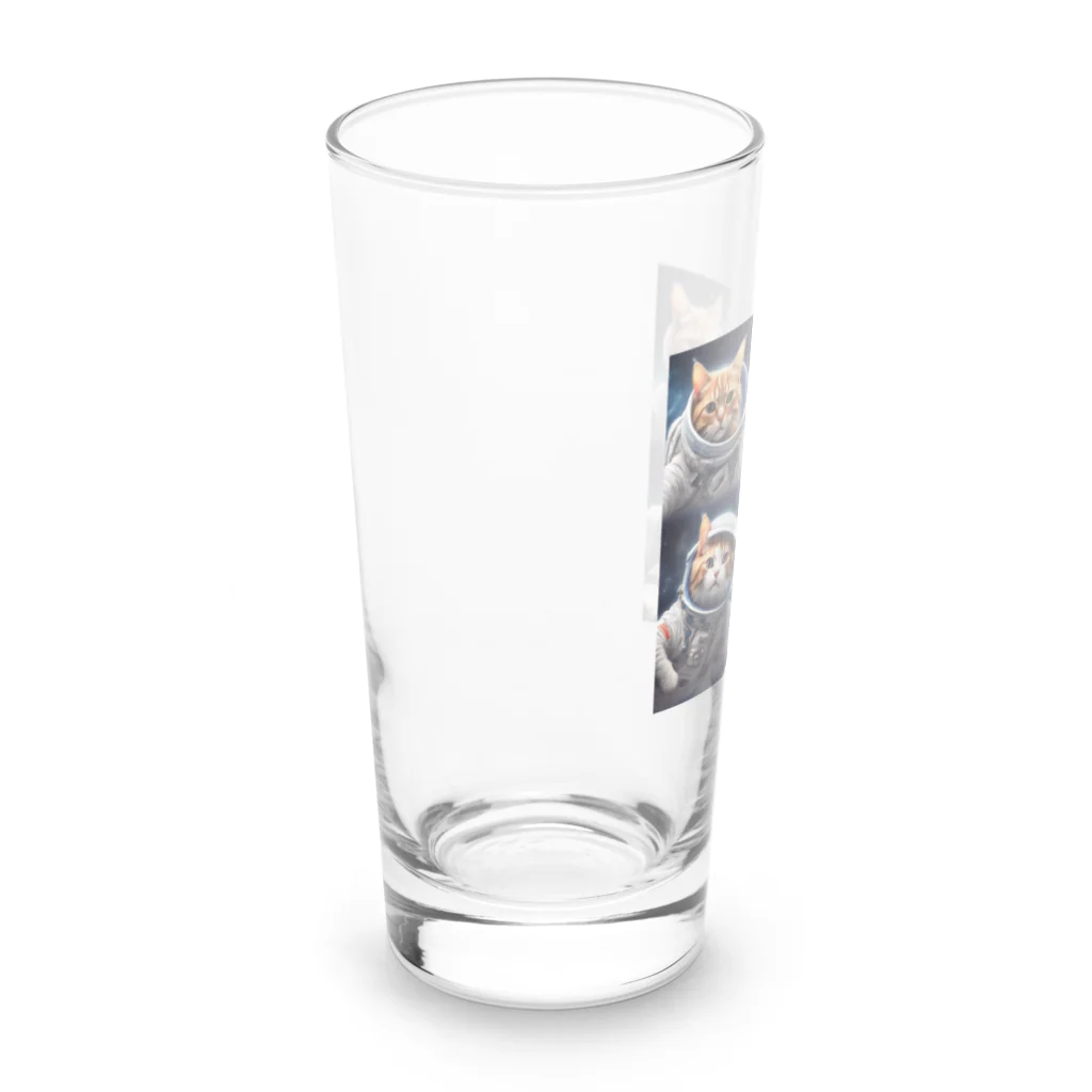 だんのんの猫の宇宙旅行 Long Sized Water Glass :left