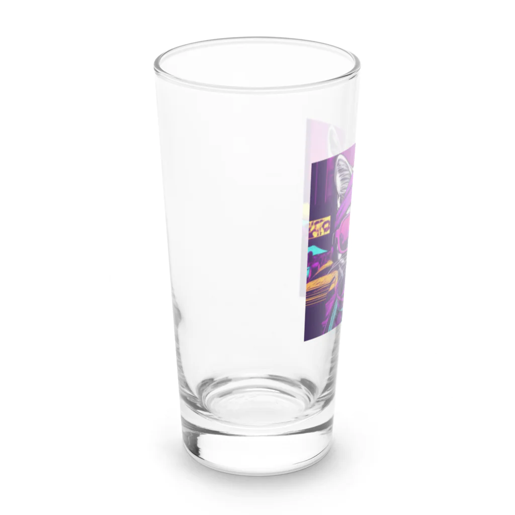 jujumarucatのROCKYCAT　サングラス２ Long Sized Water Glass :left