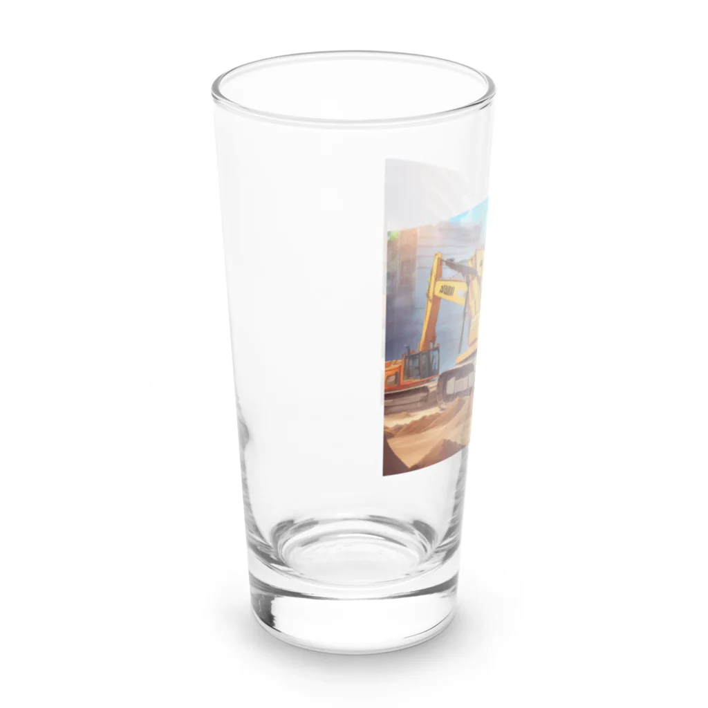 yusuke129の工事現場 Long Sized Water Glass :left