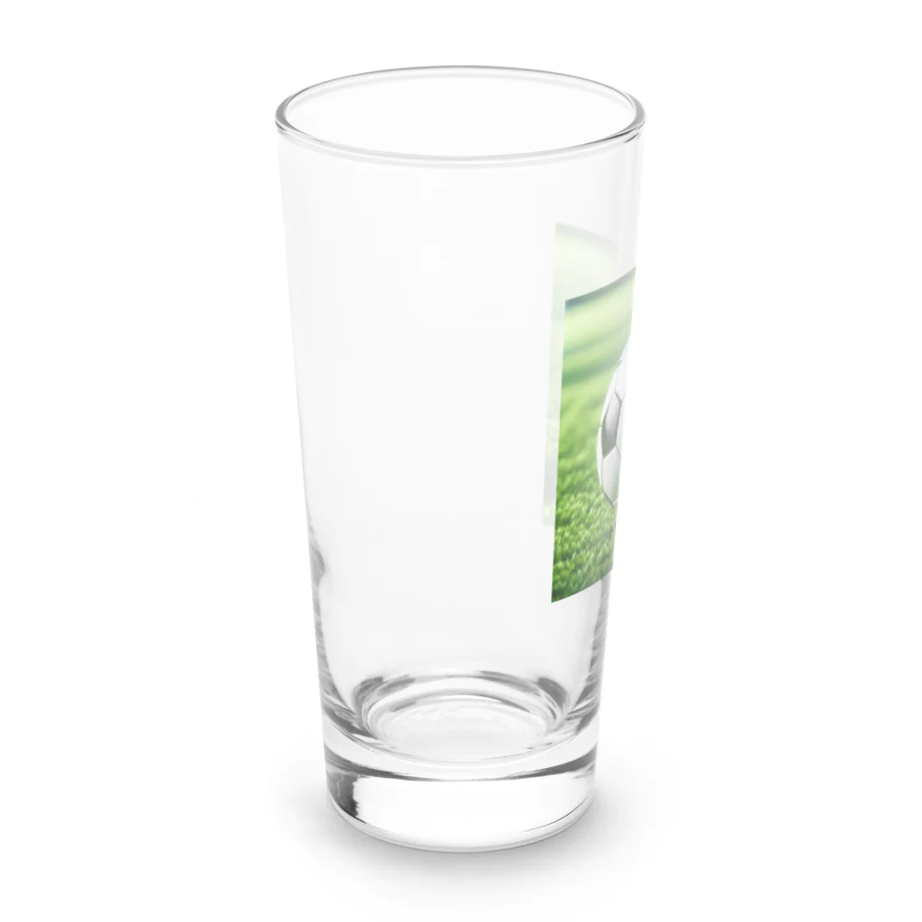 jmjmjmのサッカー好きな家族や友達にプレゼントしよう！ Long Sized Water Glass :left