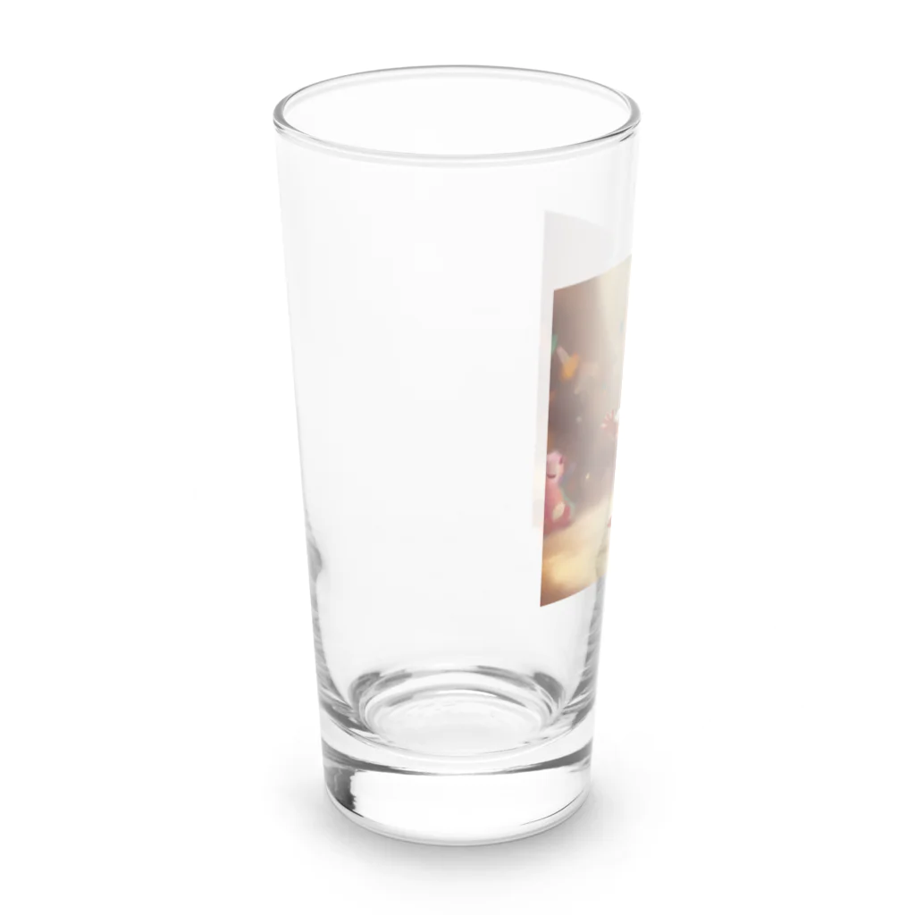 FIRE_Babyのダンスをしている人間の赤ちゃん Long Sized Water Glass :left