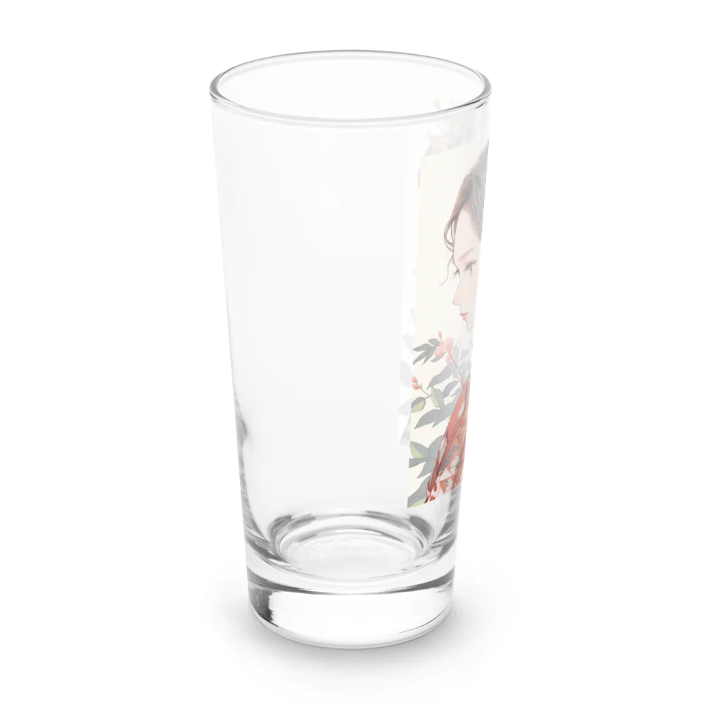 AQUAMETAVERSEの和服姿の女性　sanae 2074 Long Sized Water Glass :left