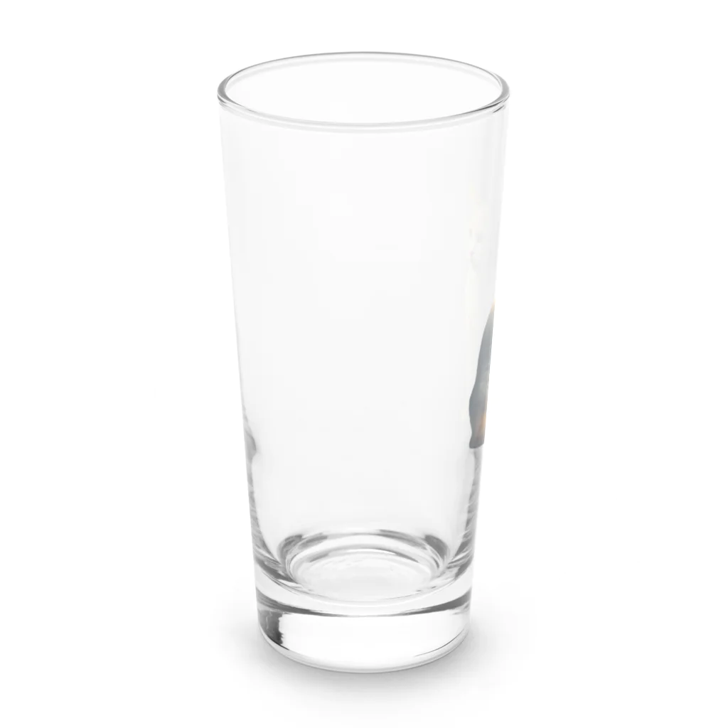 Motonokiの仮）ネコしゃん Long Sized Water Glass :left