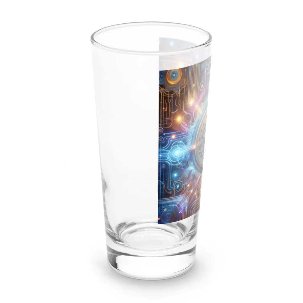 itohmaの梵字＋AI Long Sized Water Glass :left