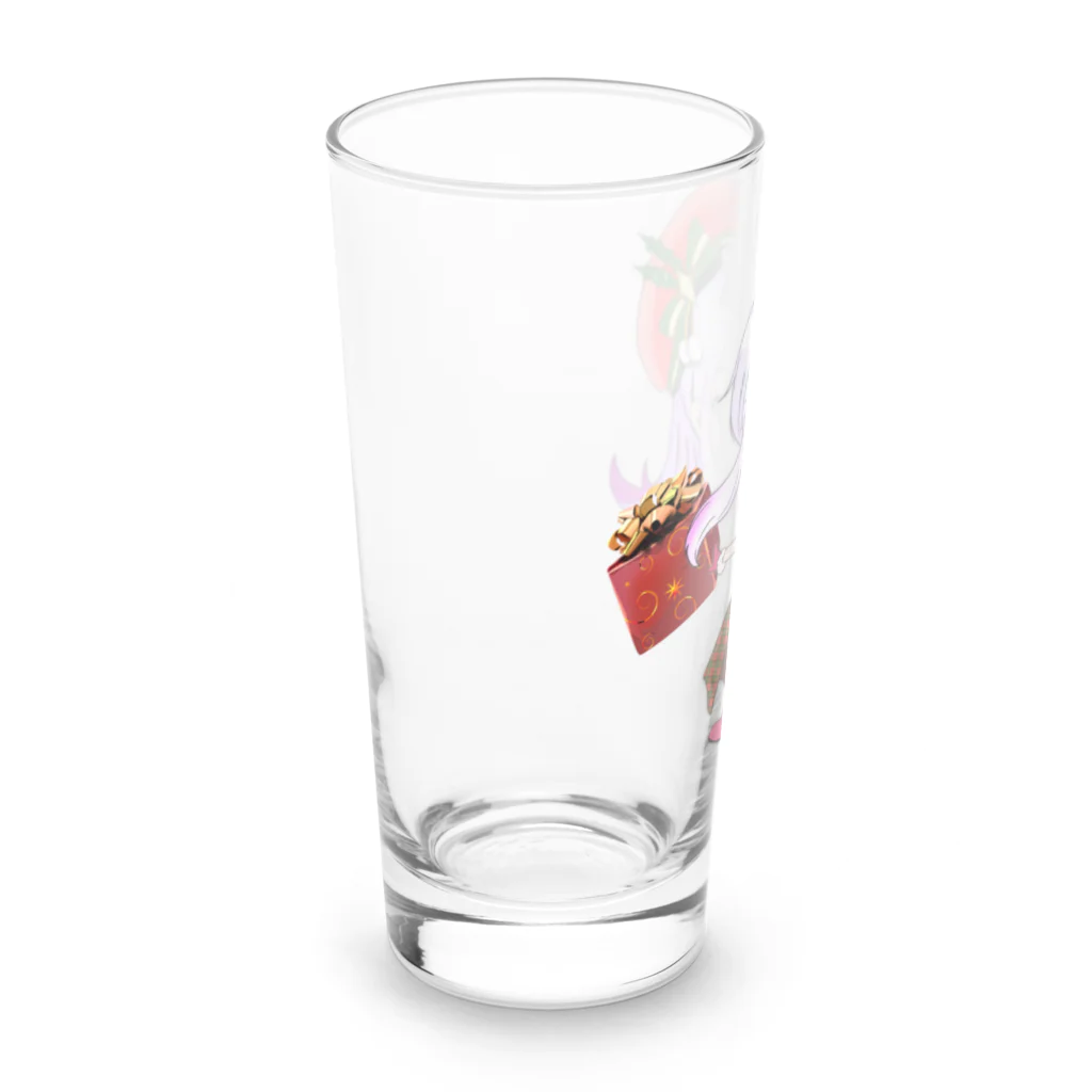 おかずきのママみんサンタ Long Sized Water Glass :left