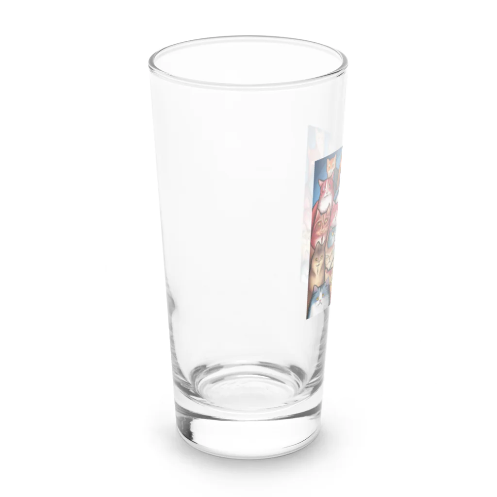 PAC (ポップアートキャット）のPAC (ポップアートキャット) Long Sized Water Glass :left