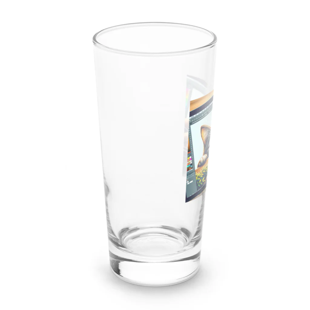 katohkouchiの隠れんぼ達人 Long Sized Water Glass :left