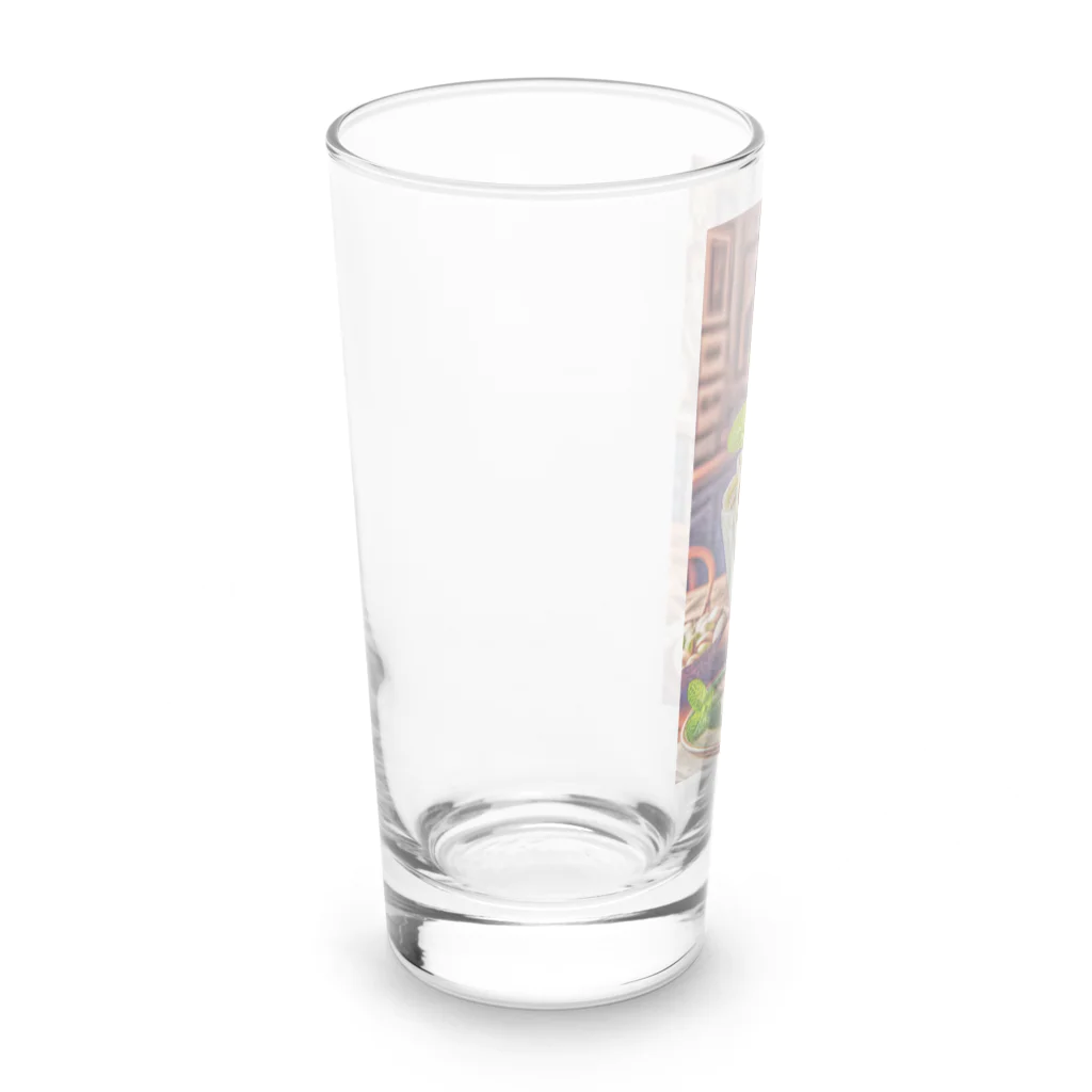 SWQAのピスタチオアイス Long Sized Water Glass :left