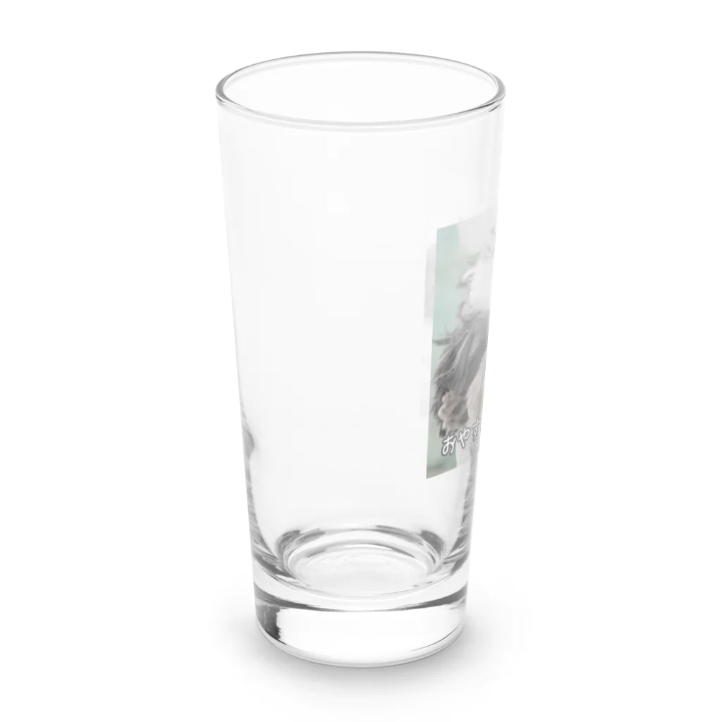 miyata20のいねむりワンちゃん Long Sized Water Glass :left