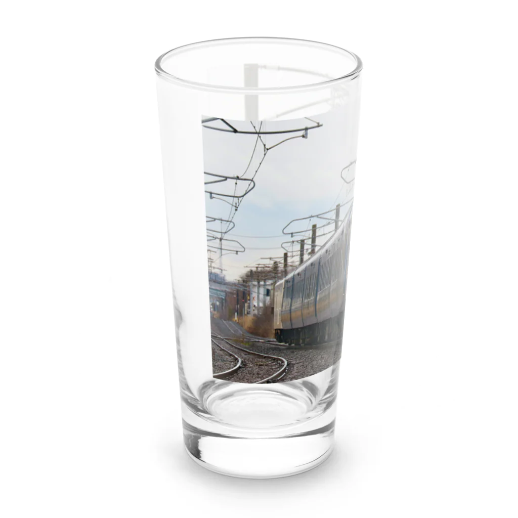 ふみふみのEF65牽引　ロイヤルエクスプレス四国 Long Sized Water Glass :left