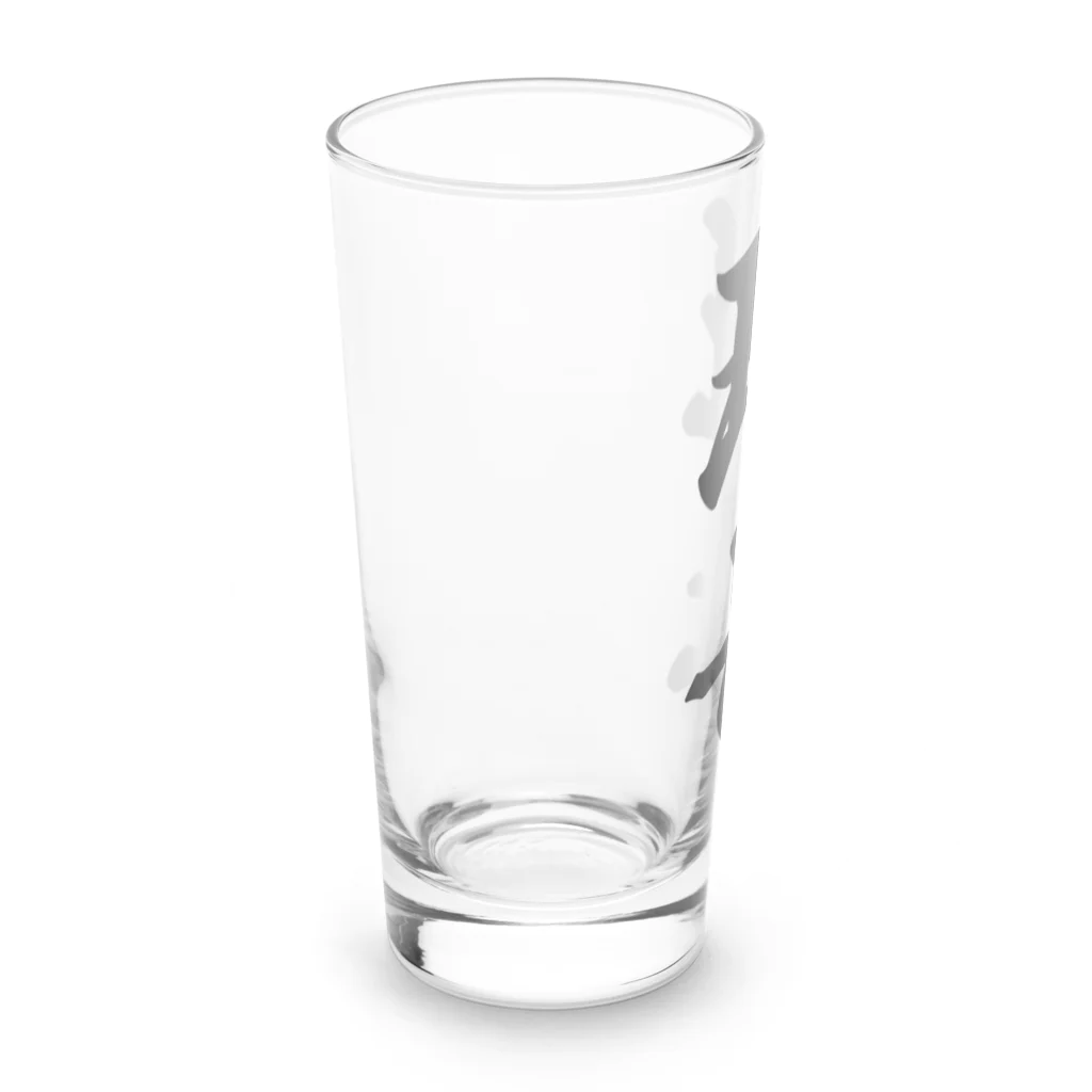 着る文字屋の班長 Long Sized Water Glass :left