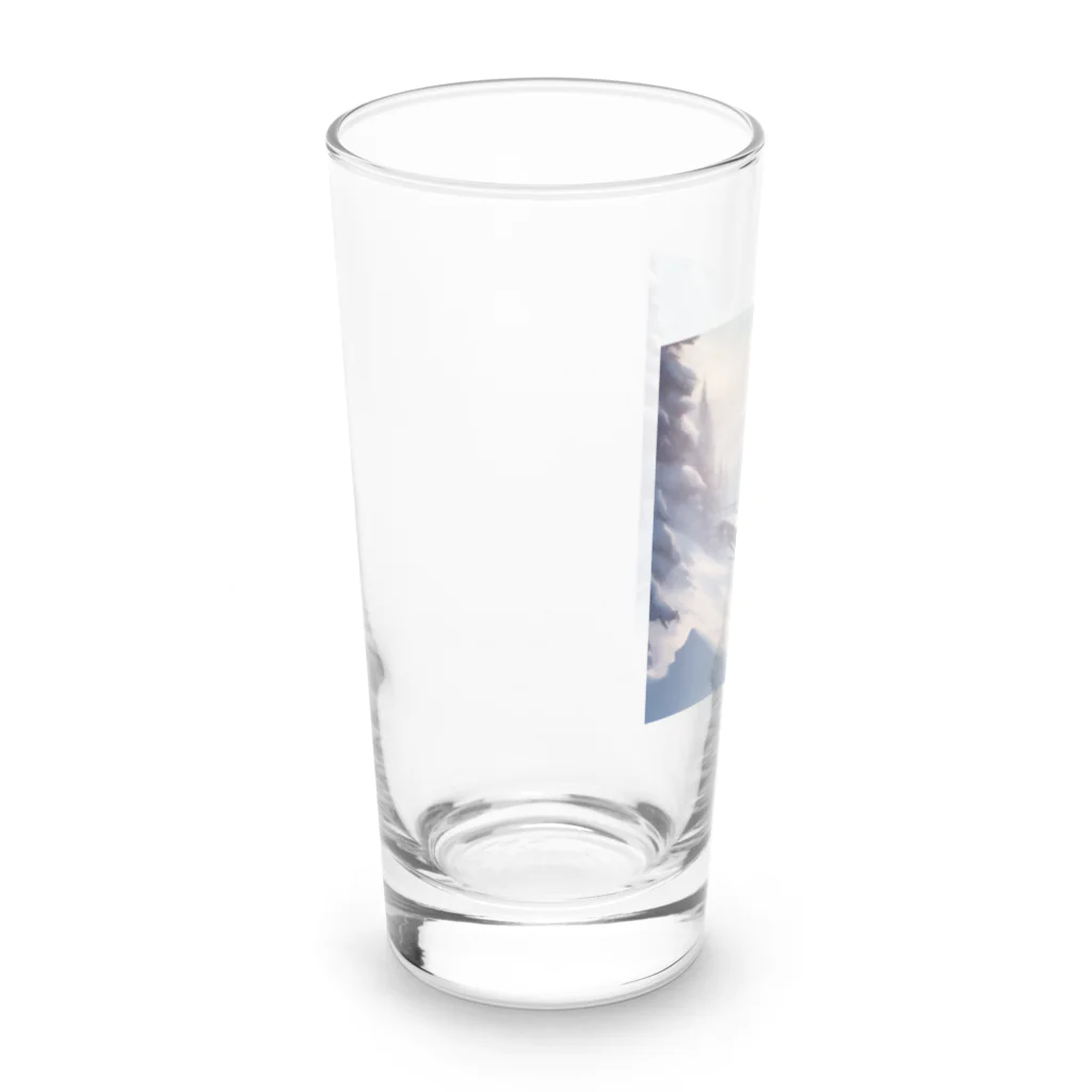 taka_nirvanaの鮮やかなスノーボーダー Long Sized Water Glass :left