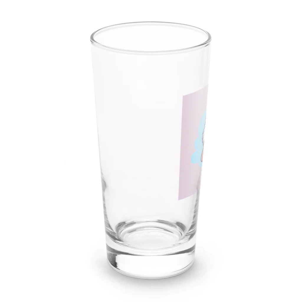 mofu-fuwa のもふもふちゃん Long Sized Water Glass :left