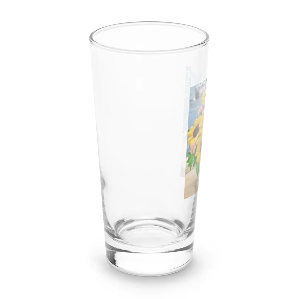 mofu-fuwa のひまわり Long Sized Water Glass :left