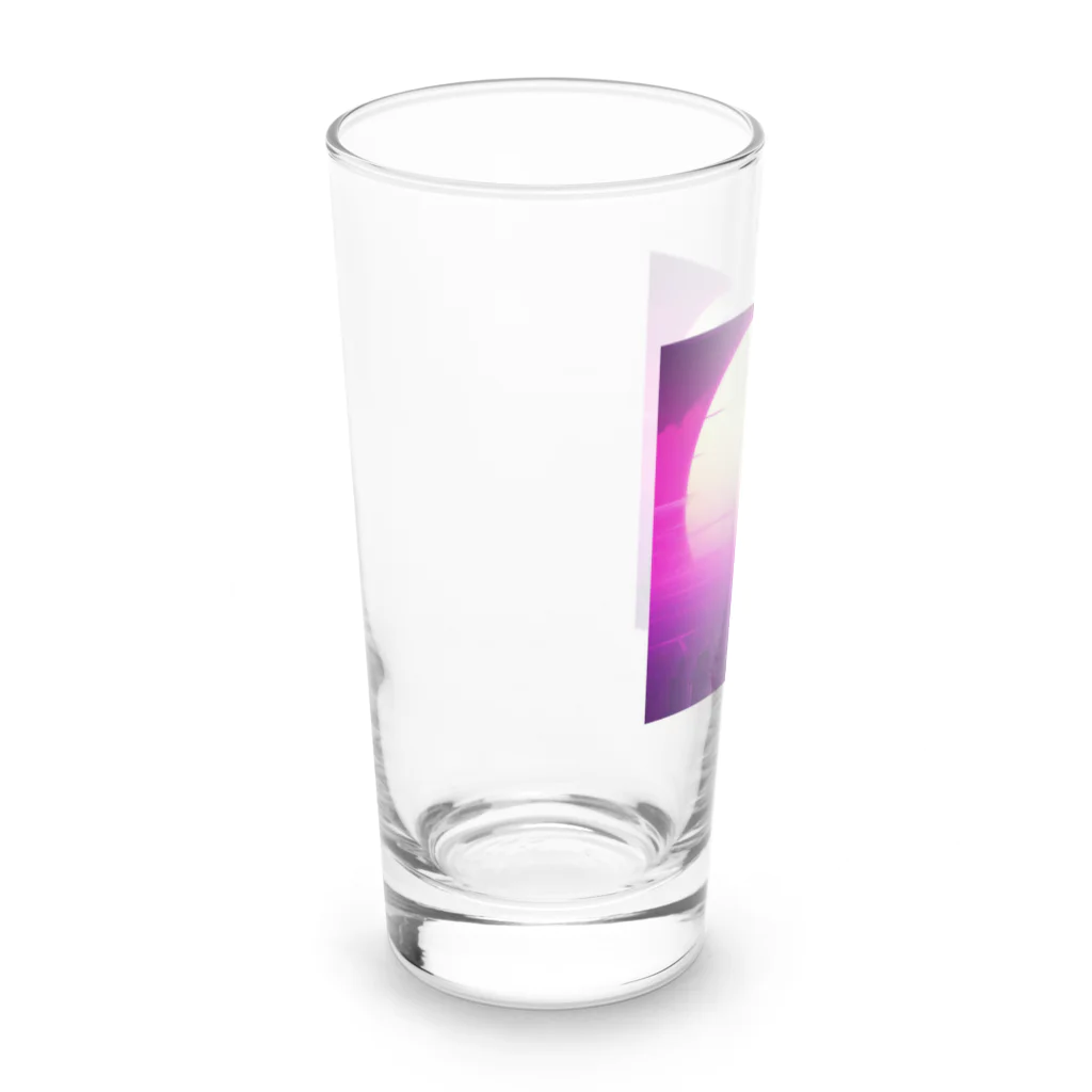 ゆーきの夕暮れ Long Sized Water Glass :left