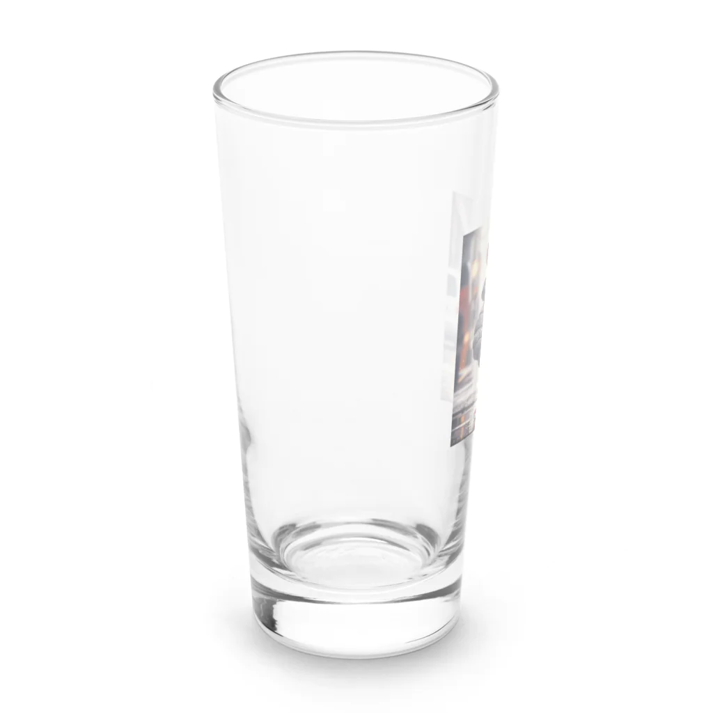 StealHeartのオシャレなクマ Long Sized Water Glass :left