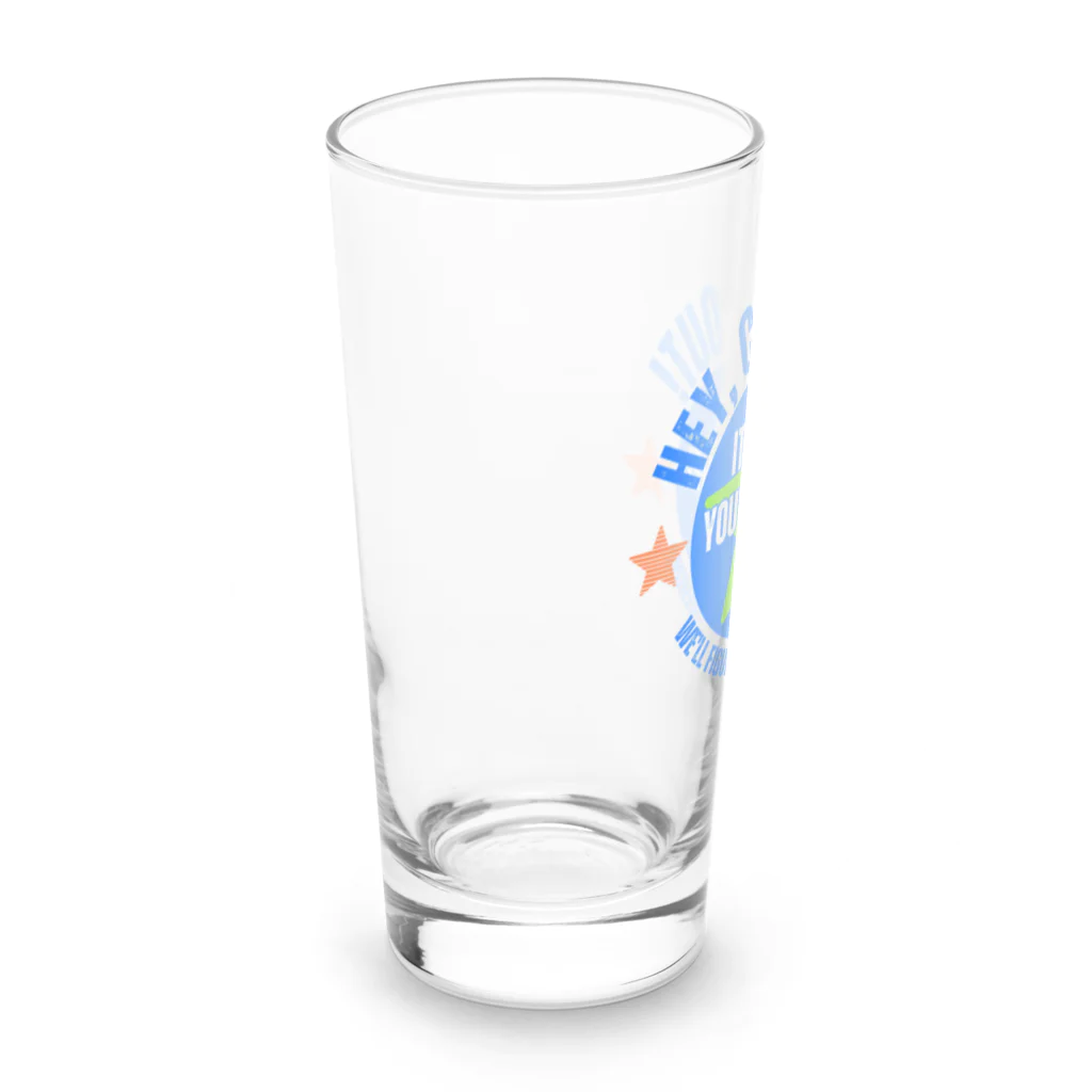 kazu_gの平気だよ!何とかなるから!(カラフル) Long Sized Water Glass :left
