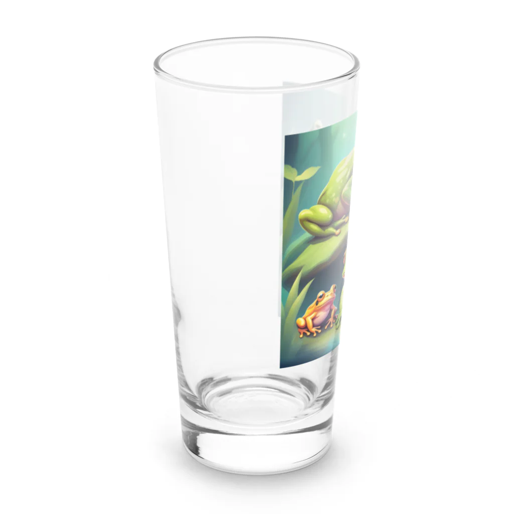 Dory's Daughter Dreamのカエル会議 Long Sized Water Glass :left