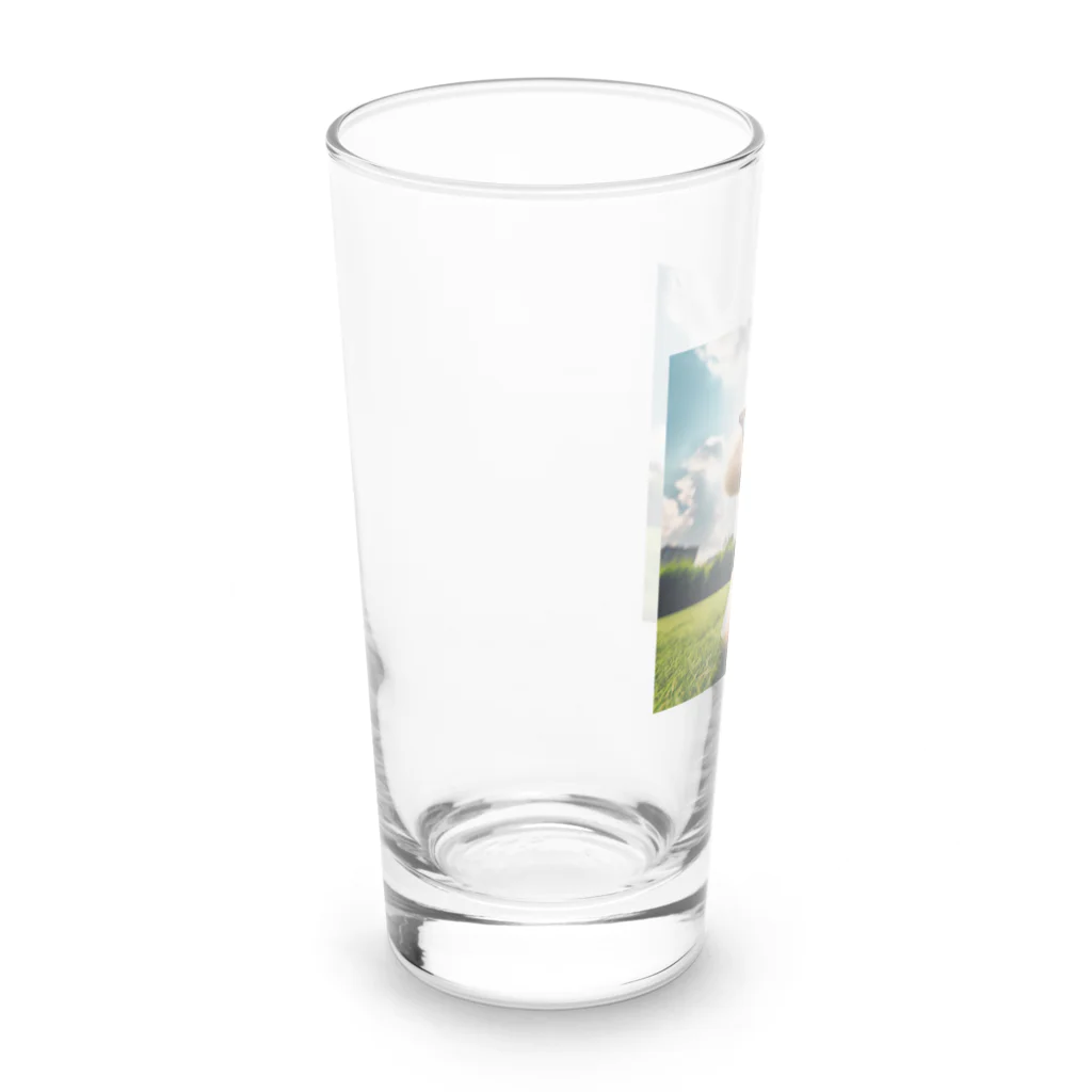 chibita08のグラサンプードル Long Sized Water Glass :left