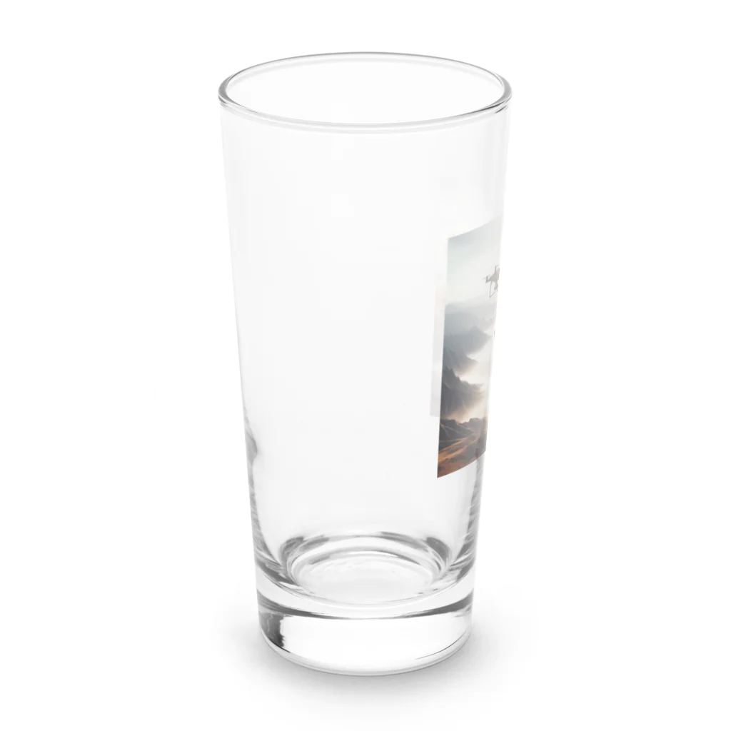 ONE POINTのドローンの自然の偉大さを。 Long Sized Water Glass :left