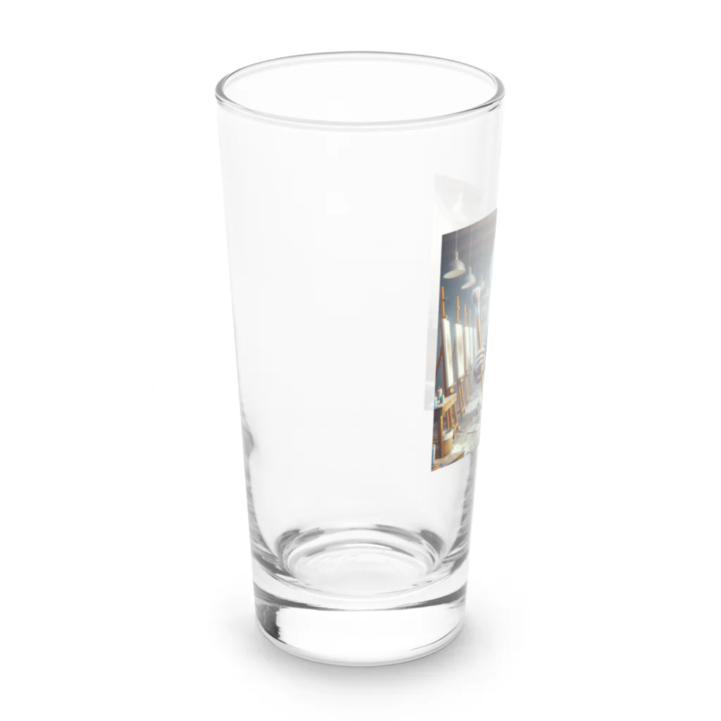 amijakoの美術の先生：学校シリーズ Long Sized Water Glass :left