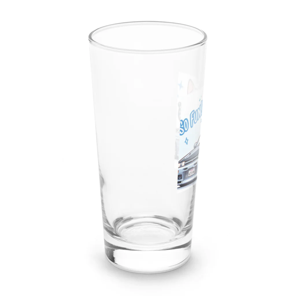 takkun0328のGT-Rと猫の夢のコラボ！ Long Sized Water Glass :left