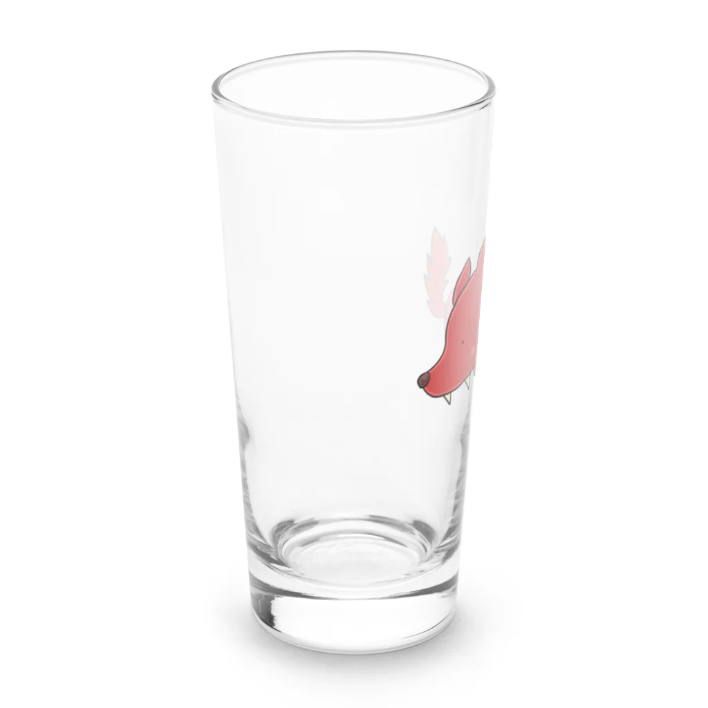 もふもふ堂のジェヴォーダンの獣 Long Sized Water Glass :left