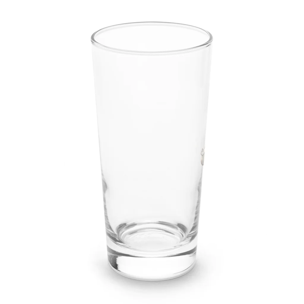 きなこのショップのさとり世代のネコ Long Sized Water Glass :left