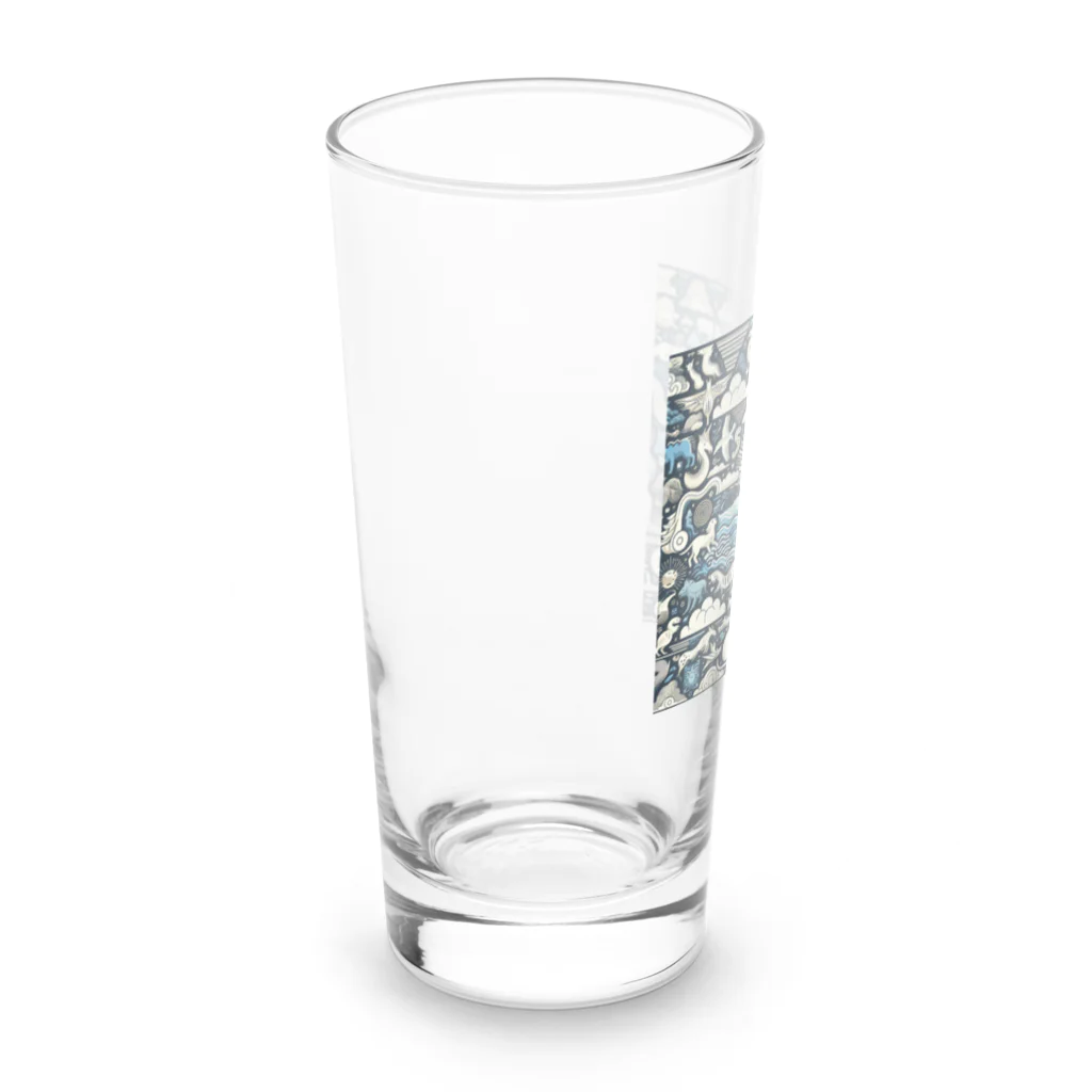 nyonsunの宝箱の自然界からのメッセージ2 Long Sized Water Glass :left