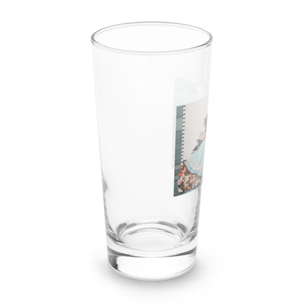 AQUAMETAVERSEの可愛い姉妹たち アメジスト2846 Long Sized Water Glass :left