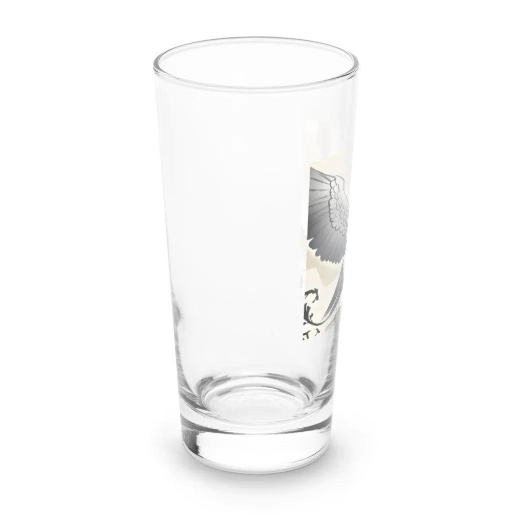 bigbamboofamilyのグリフィン　その三 Long Sized Water Glass :left