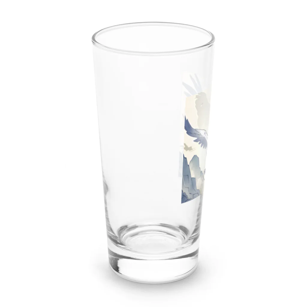 bigbamboofamilyのグリフィン　その五 Long Sized Water Glass :left