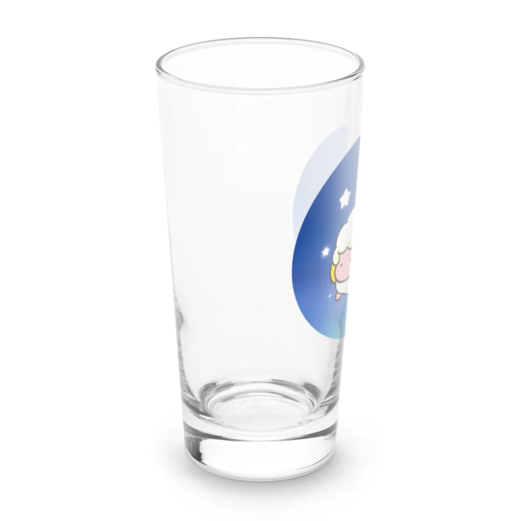 もふもふ堂の牡羊座 Long Sized Water Glass :left