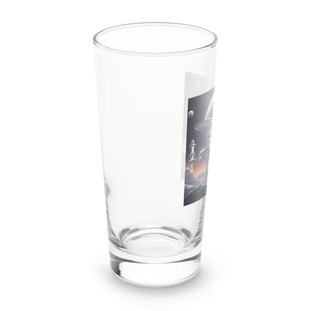 Banksy-sの1. Futura Space Station Long Sized Water Glass :left