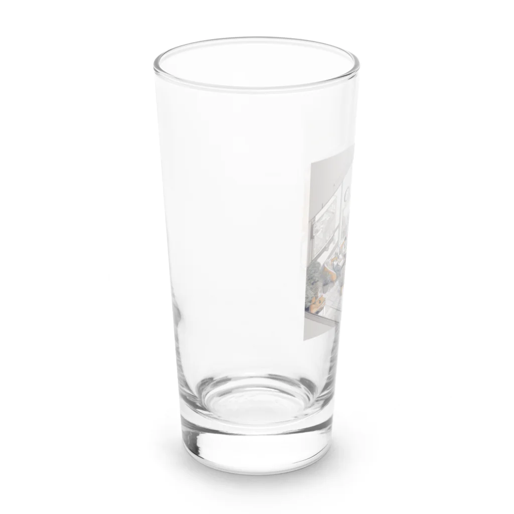 Teilandの白い部屋　～リラックスタイム～ Long Sized Water Glass :left