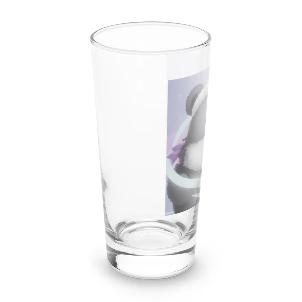 くま好きのおみせ🧸🌷︎のふわふわくまさん Long Sized Water Glass :left