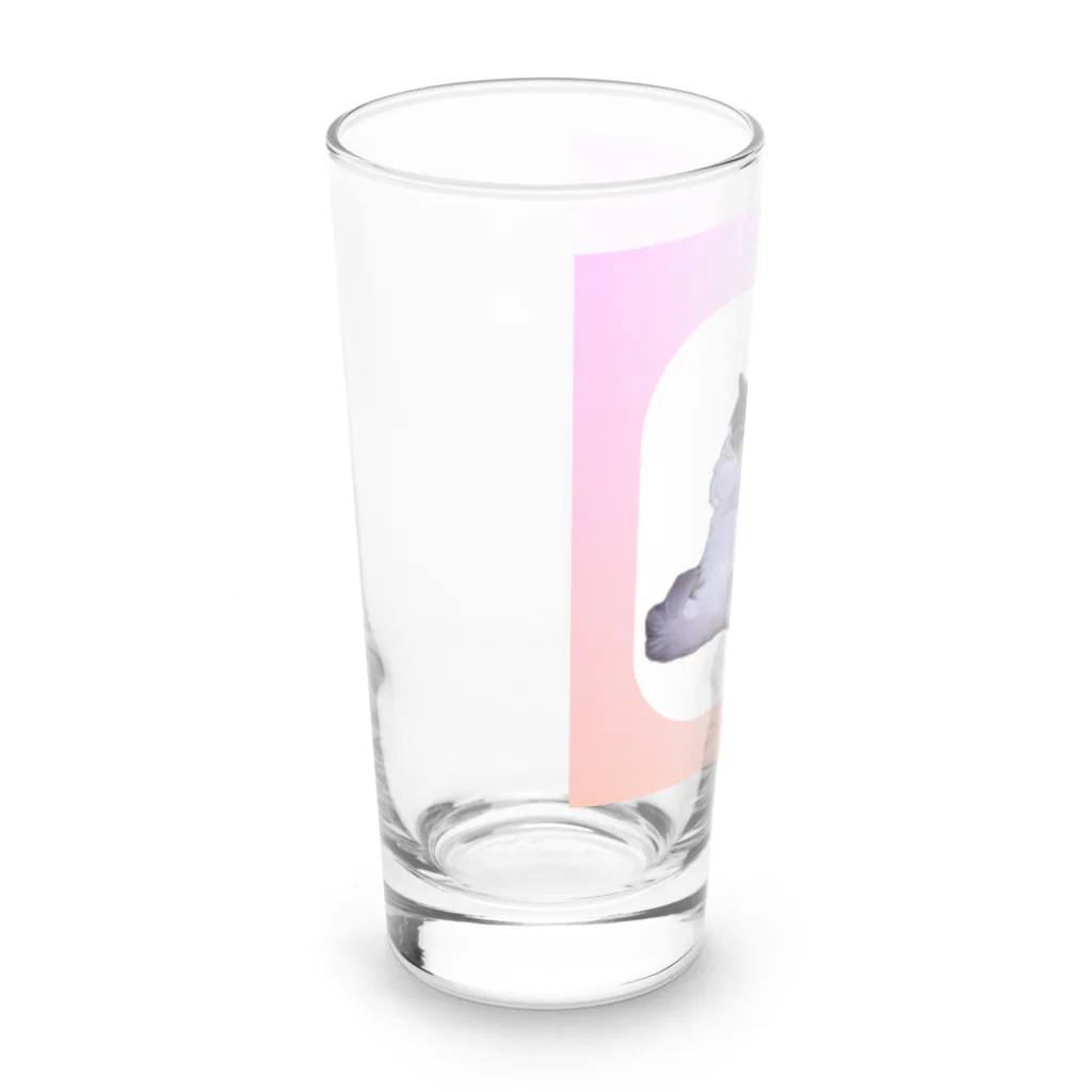 ままねこママンのお店のチャコとカレラ Long Sized Water Glass :left